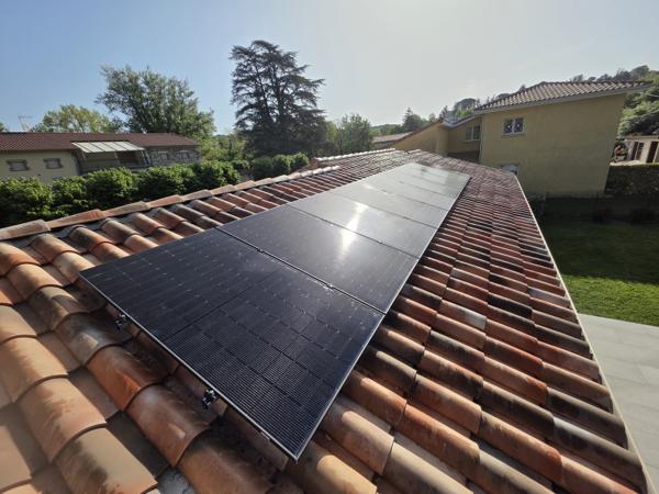 Installation photovoltaïque en toiture